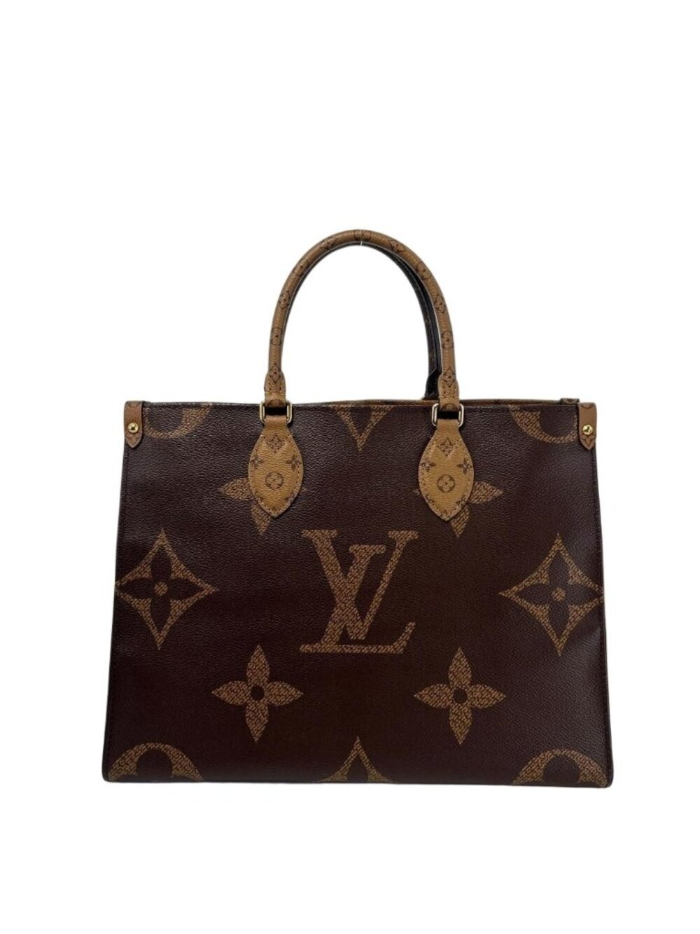 Louis Vuitton on the Go MM Giant Monogram Tote